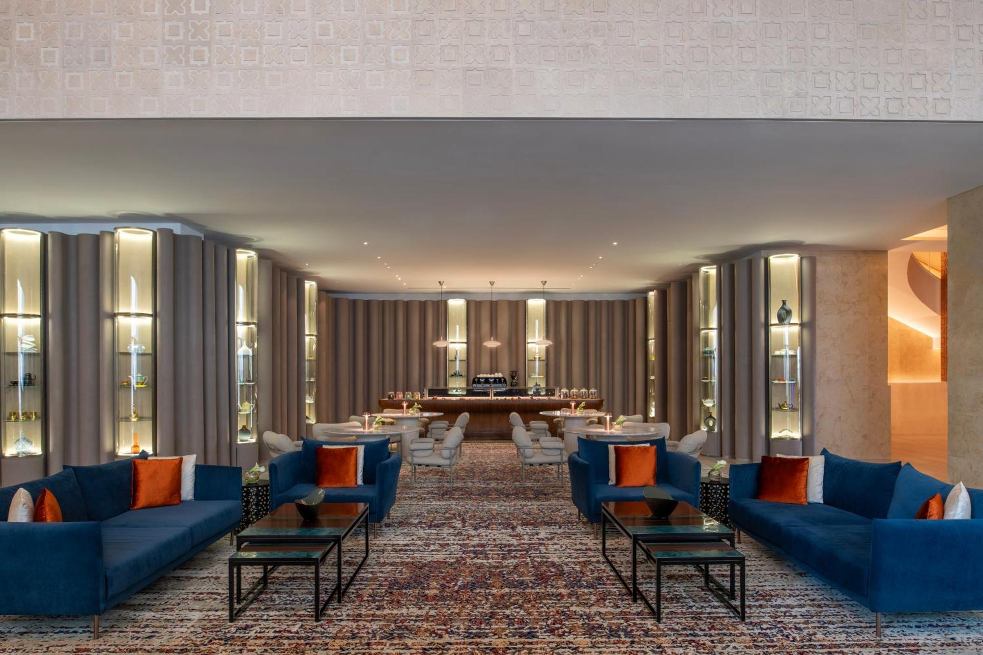 Abesq Doha Hotel And Residences, An Ihg Hotel Exteriér fotografie The Lounge at the InterContinental London The O2
