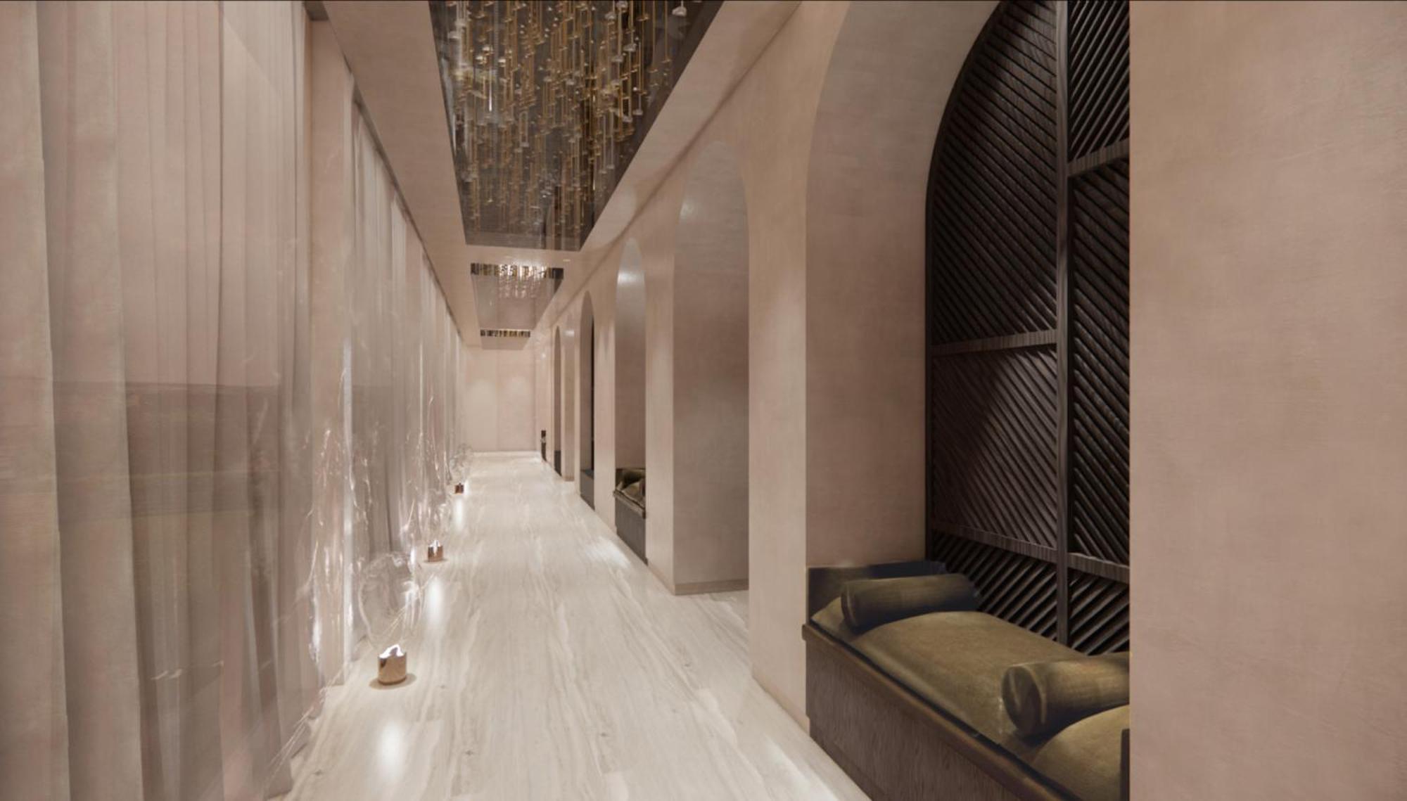 Abesq Doha Hotel And Residences, An Ihg Hotel Exteriér fotografie The interior of the hotel